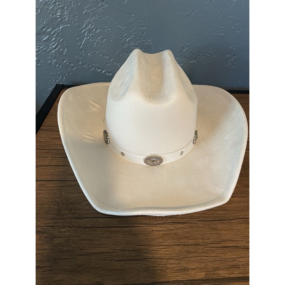 Fluffy Sense Felt Cattleman Crease Western Unisex Cowboy Hat Shapeable Wide Brim